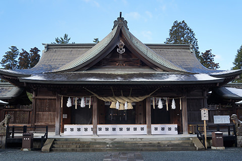 [写真]阿蘇神社 拝殿