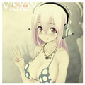 【画像】CDジャケット「VISION」