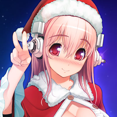 すーぱーそに子”クリスマス限定壁紙を公開中！｜ニトロプラス NITRO PLUS