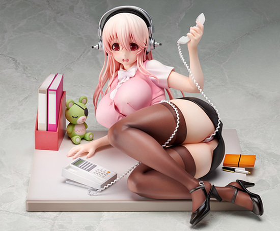 フィギュア「すーぱーそに子 ドジッ娘OL Ver.」予約受付中 