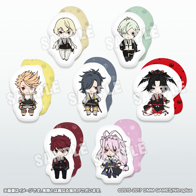 刀剣乱舞-ONLINE- ぽてだん！ ビッグクッション」新規7種＆再販