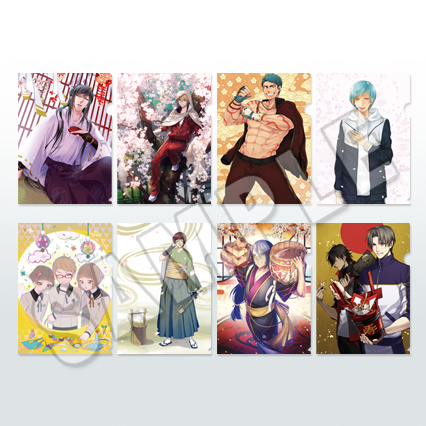 刀剣乱舞-ONLINE- 一周年記念祝画クリアファイルコレクション」5/13(月