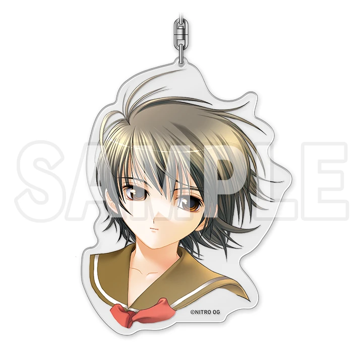 [イメージ画像]お顔アクリルキーホルダー アイン