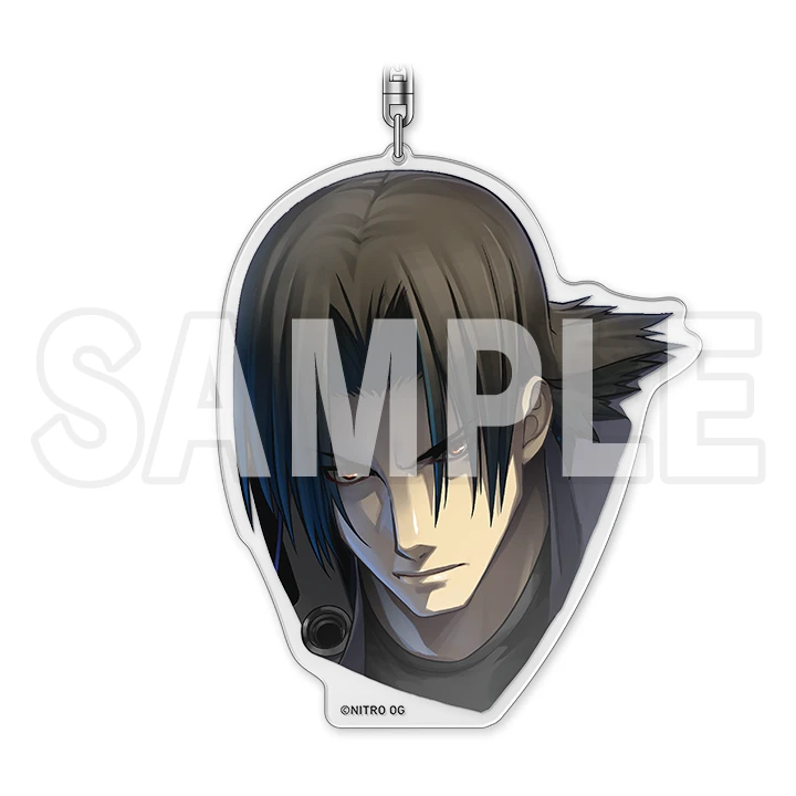 [イメージ画像]お顔アクリルキーホルダー 孔濤羅