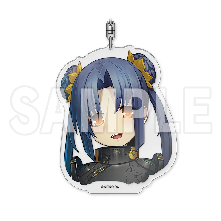 [イメージ画像]お顔アクリルキーホルダー 瑞麗