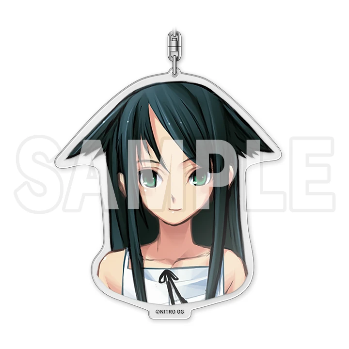 [イメージ画像]お顔アクリルキーホルダー 沙耶