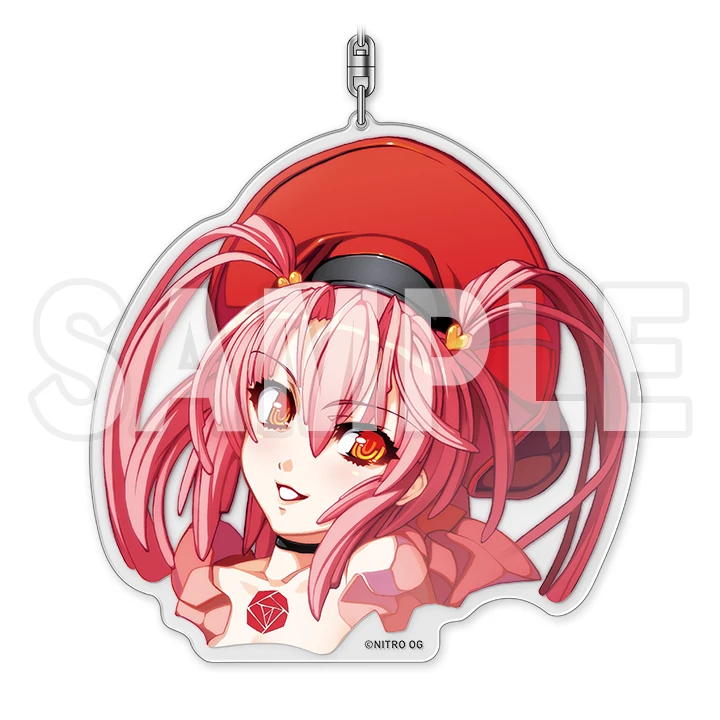 [イメージ画像]お顔アクリルキーホルダー アナザーブラッド