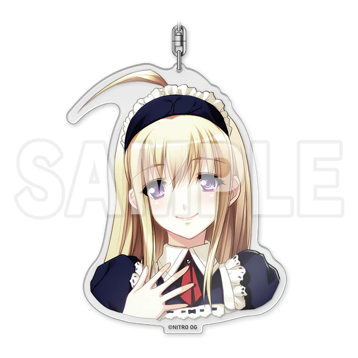 [イメージ画像]お顔アクリルキーホルダー アンナ