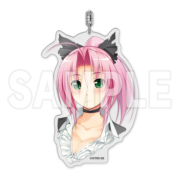 [イメージ画像]お顔アクリルキーホルダー スピカ