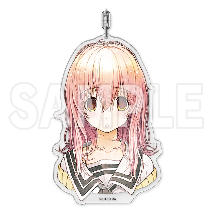 [イメージ画像]お顔アクリルキーホルダー 向日アオイ