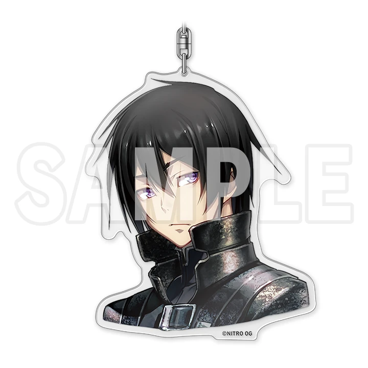 [イメージ画像]お顔アクリルキーホルダー 臥龍岡早雲