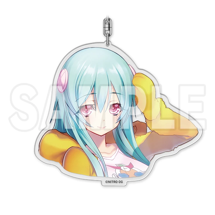 [イメージ画像]お顔アクリルキーホルダー 宝形イリア