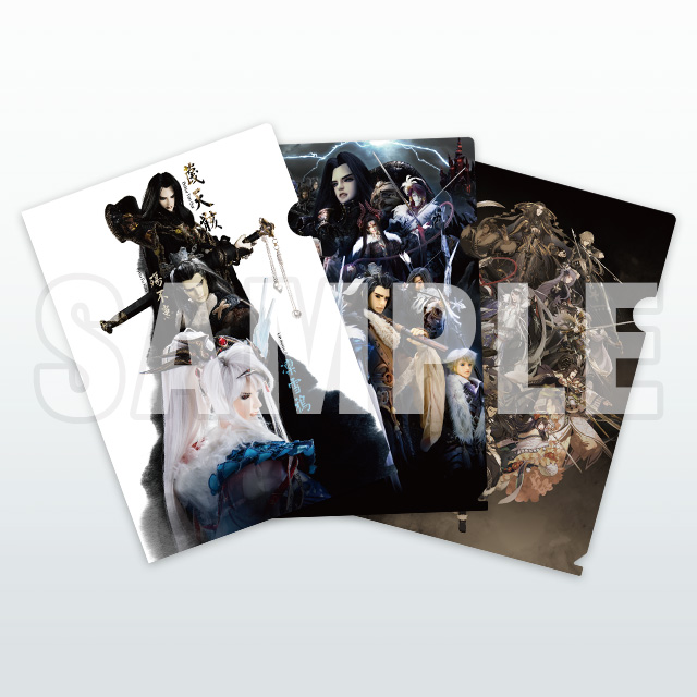 [商品サンプル]Thunderbolt Fantasy 東離劍遊紀 ビジュアルクリアファイルセット